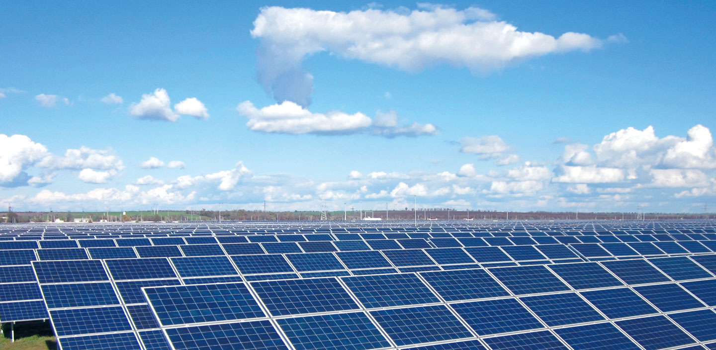 GEstación de energía solar terrestre a gran escala