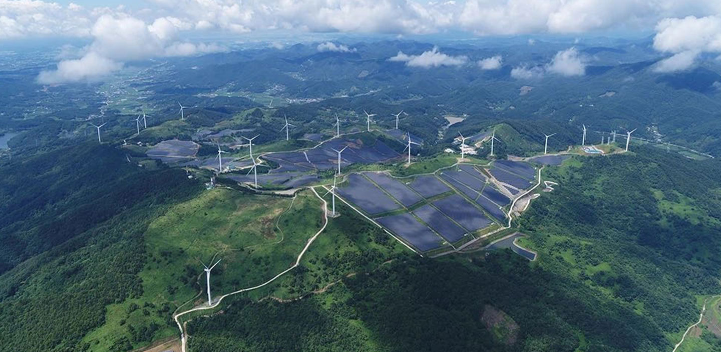 GEstación de energía solar terrestre a gran escala