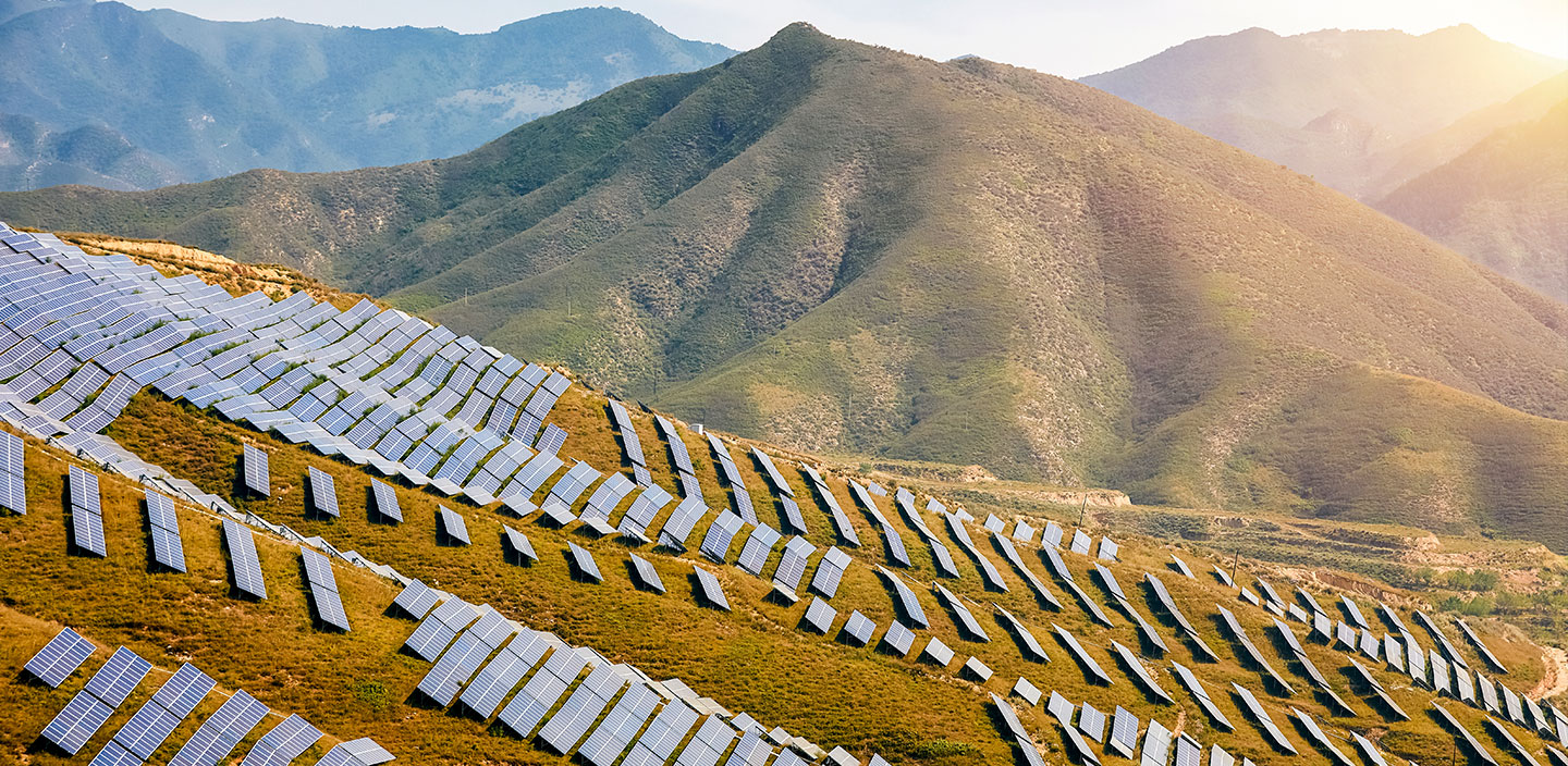 GEstación de energía solar terrestre a gran escala