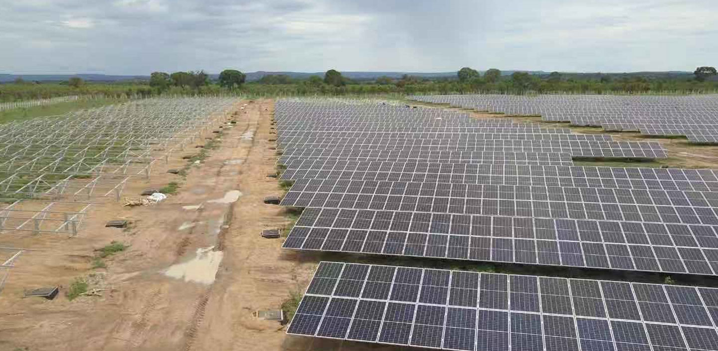 GEstación de energía solar terrestre a gran escala