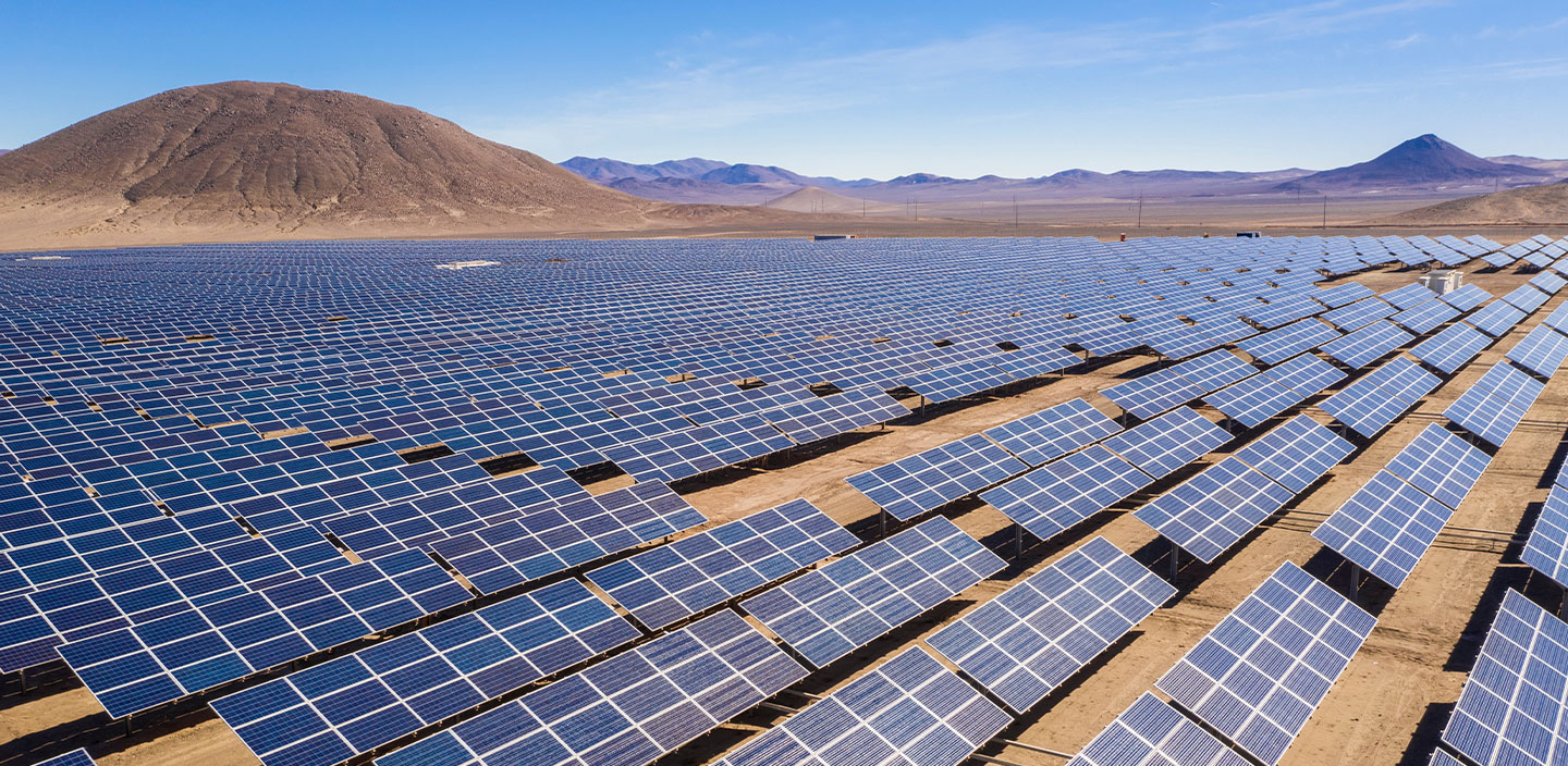 Large Ground Solar Power Station