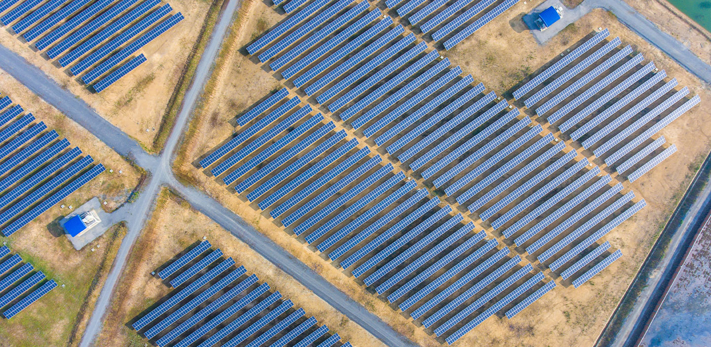 GEstación de energía solar terrestre a gran escala