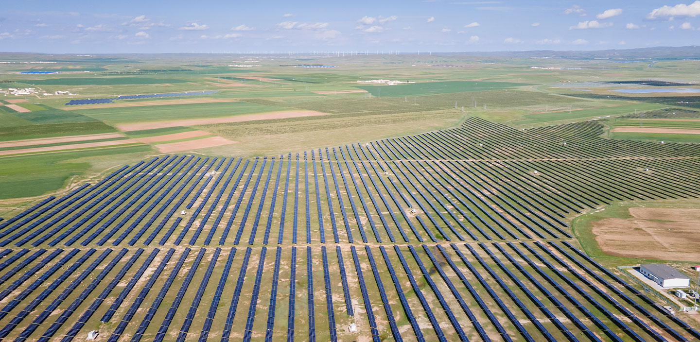 GEstación de energía solar terrestre a gran escala