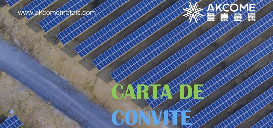 Próximas Exposiciones | ¡Akcome Metals Te Espera en InterSolar South America de Brasil!