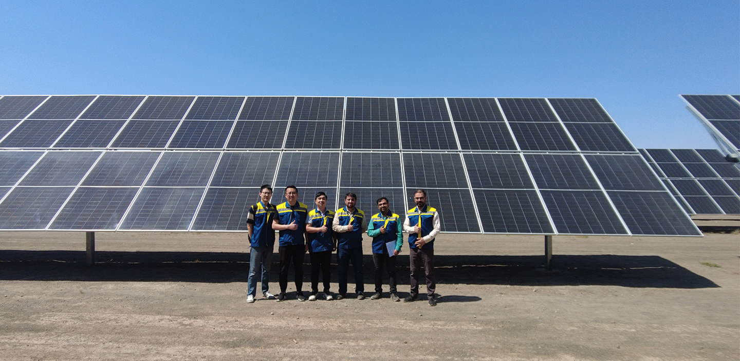 GEstación de energía solar terrestre a gran escala