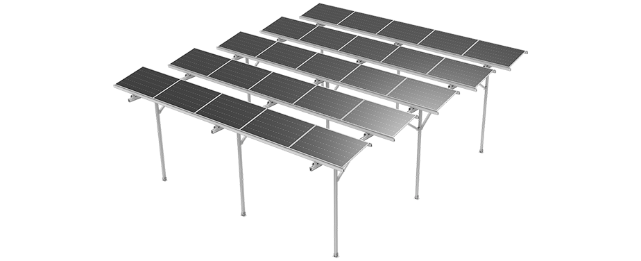 Mountain-fit Ground Mounting System 