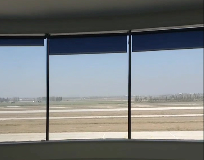 An airport control tower in Henan