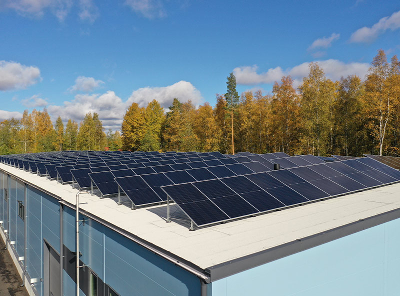 Helsinki 90kW C&I Project