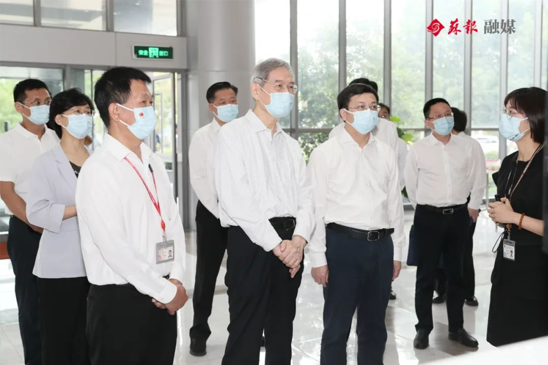 Zhang Zhijun, president of the Maritime Association, investigate in Suzhou