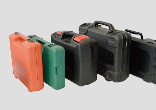 Blow molding toolbox bag