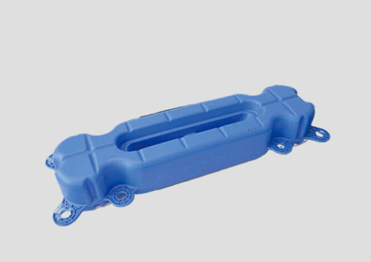 Blow molded float bucket