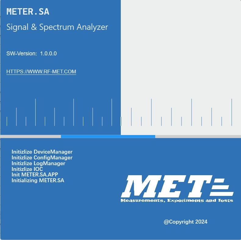  METER<sup>@</sup>  SageWave系列 频谱仪软件