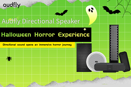 Directional Loudspeakers Create a Creepy Atmosphere for Halloween