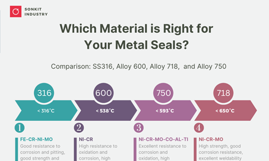 Material Selection for Metal Ring Seals: A Comprehensive Comparison