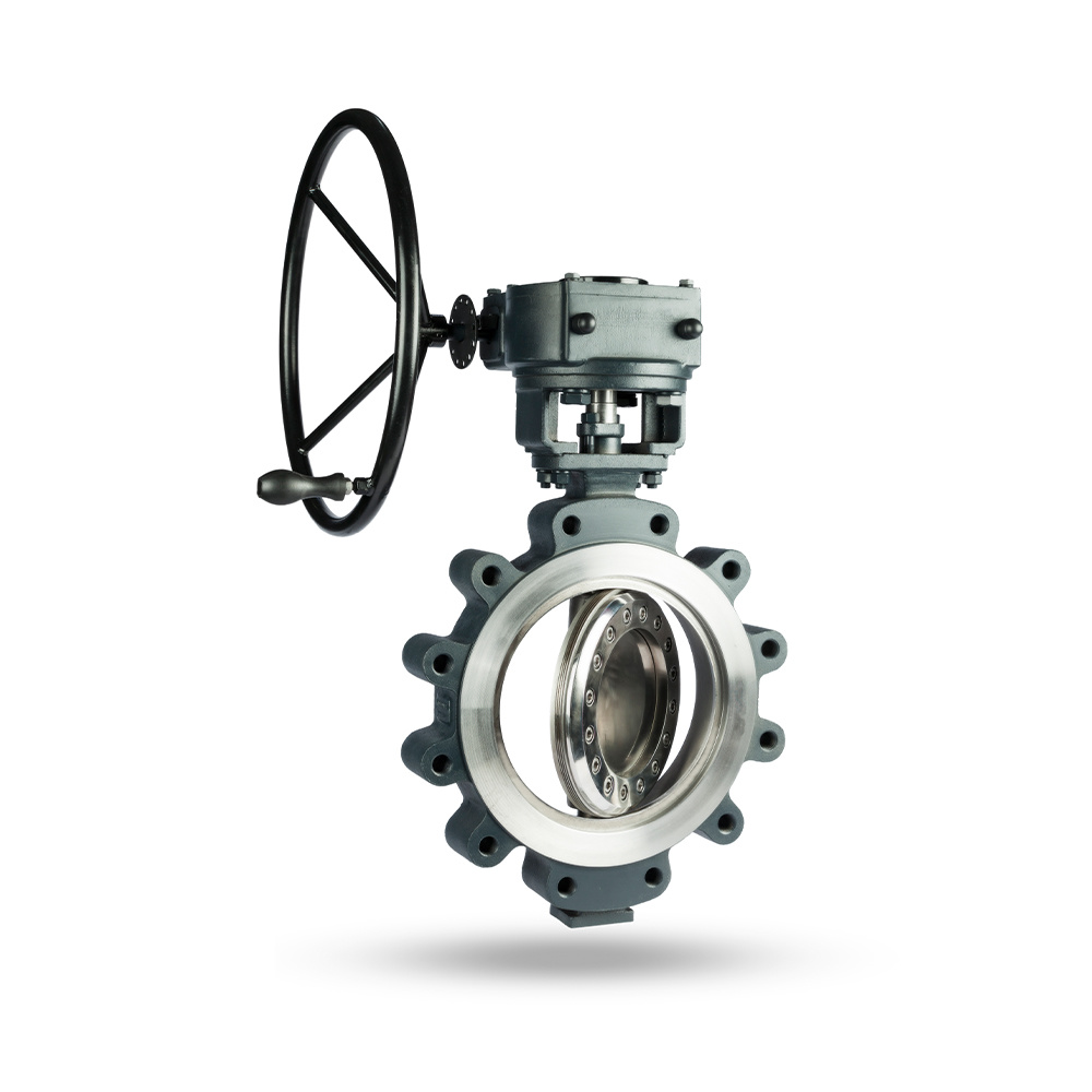 Triple eccentric butterfly valves