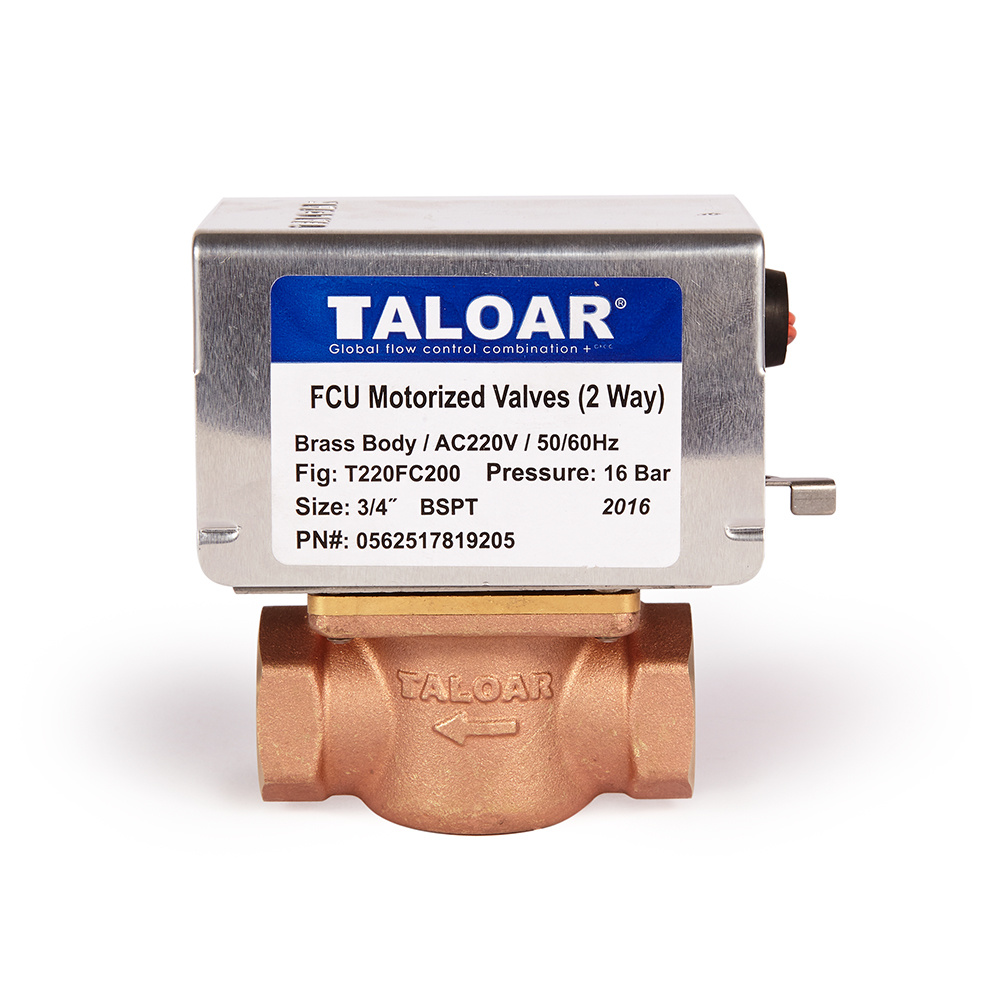 FC200 series fan-coil motorized valves - Taloar