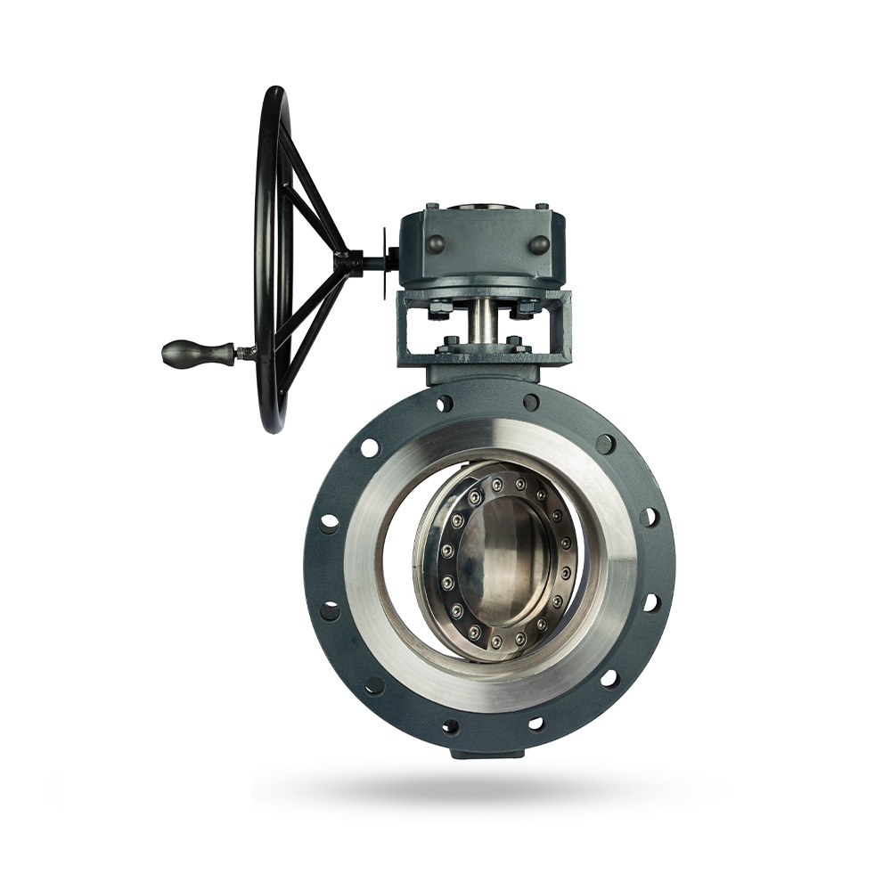 Triple eccentric butterfly valves