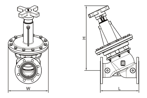 Differential pressure control valves