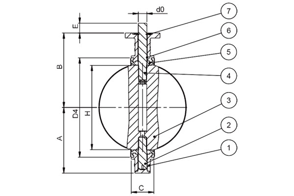 Electric butterfly valve