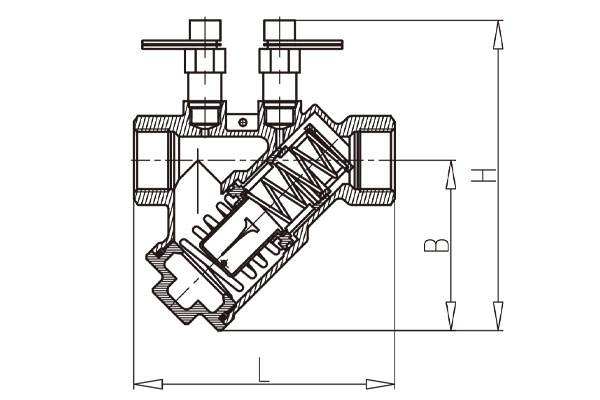 Auto flow balancing valves