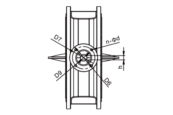 ductile iron butterfly valve