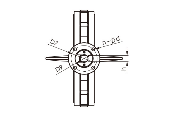 Ductile iron butterfly valves