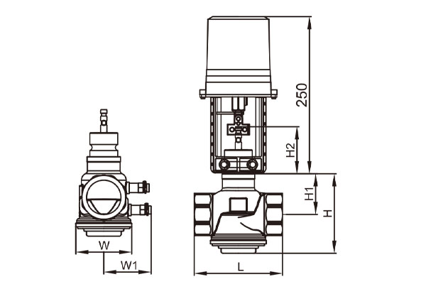 pressure independent control valve