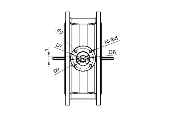 Ductile iron butterfly valves