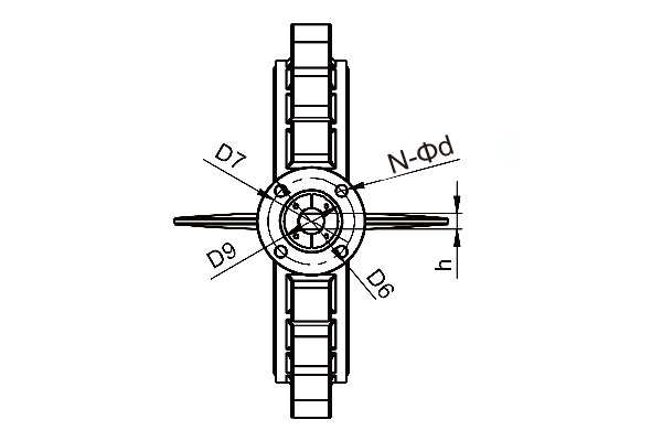 Ductile iron butterfly valves