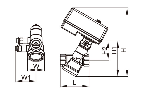 Pressure independent control valves