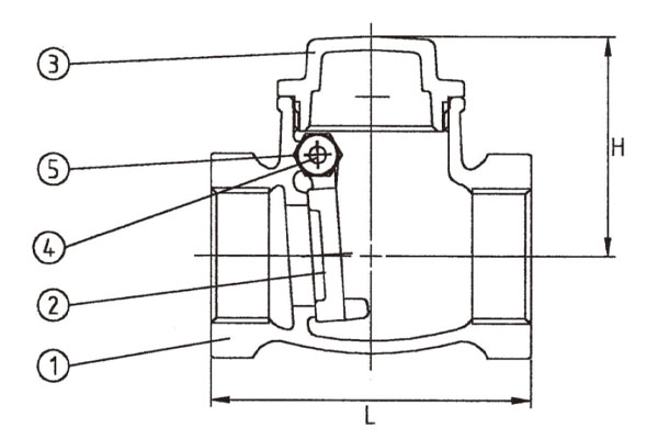 Bronze check valves