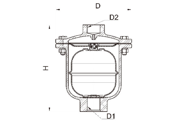 Stainless steel automatic air vent