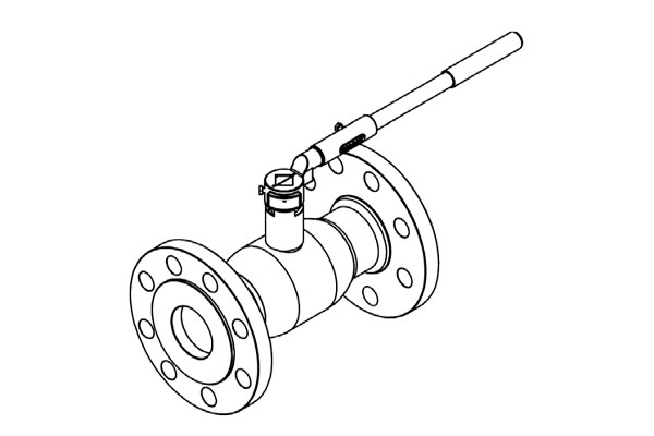 Brass fully welded ball valve made in usa