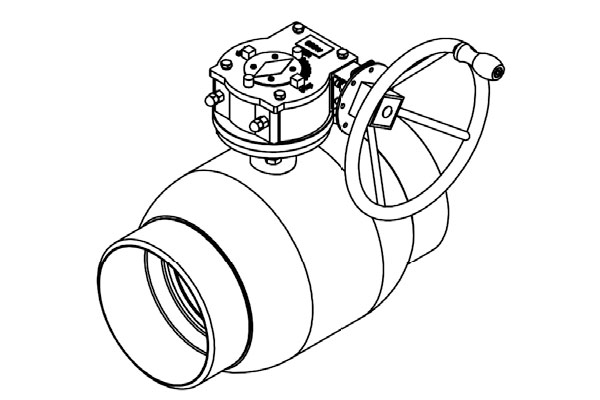 fully welded ball valve