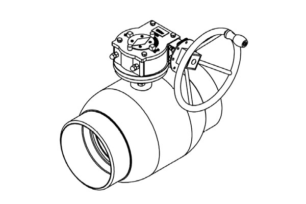 fully welded ball valve