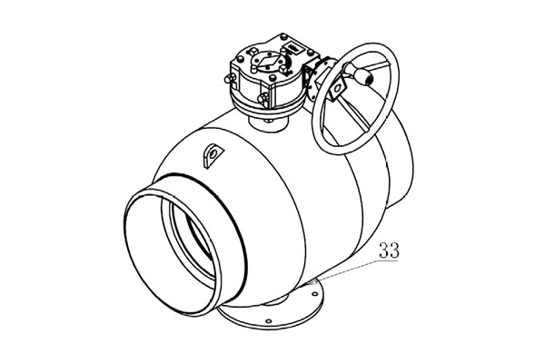 fully welded ball valve