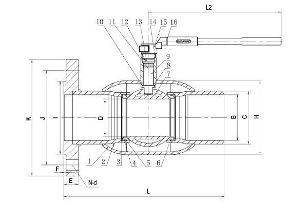 fully welded ball valve