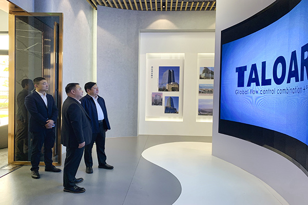 Mr. Feng Xujiang, Deputy Secretary of Changzhou Economic Development Zone, Visited Taloar