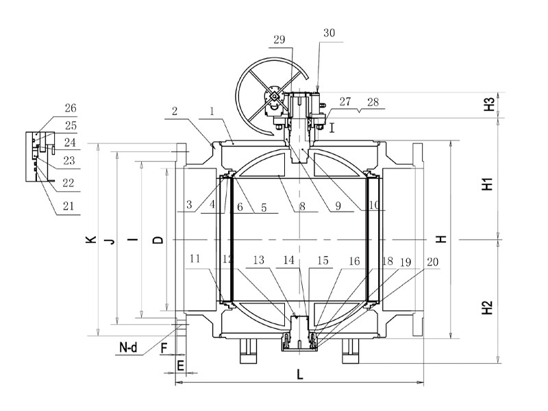 High-quality fully welded ball valves