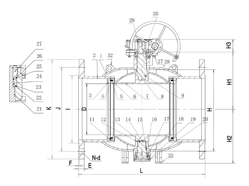 High-quality fully welded ball valves