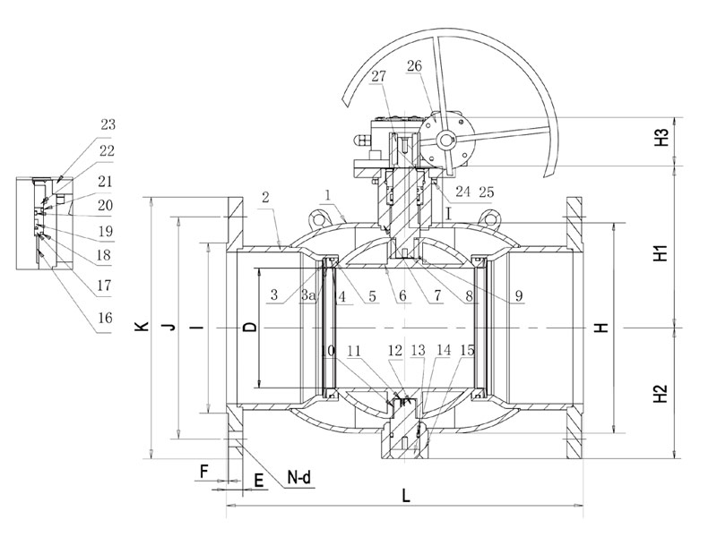 High-quality fully welded ball valves