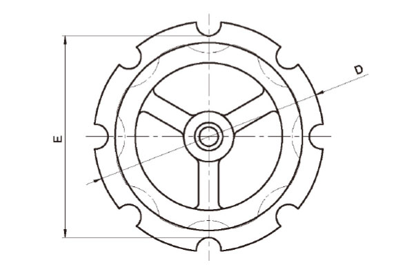 Iron silent check valves