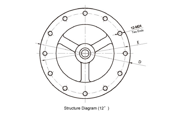 Iron silent check valves