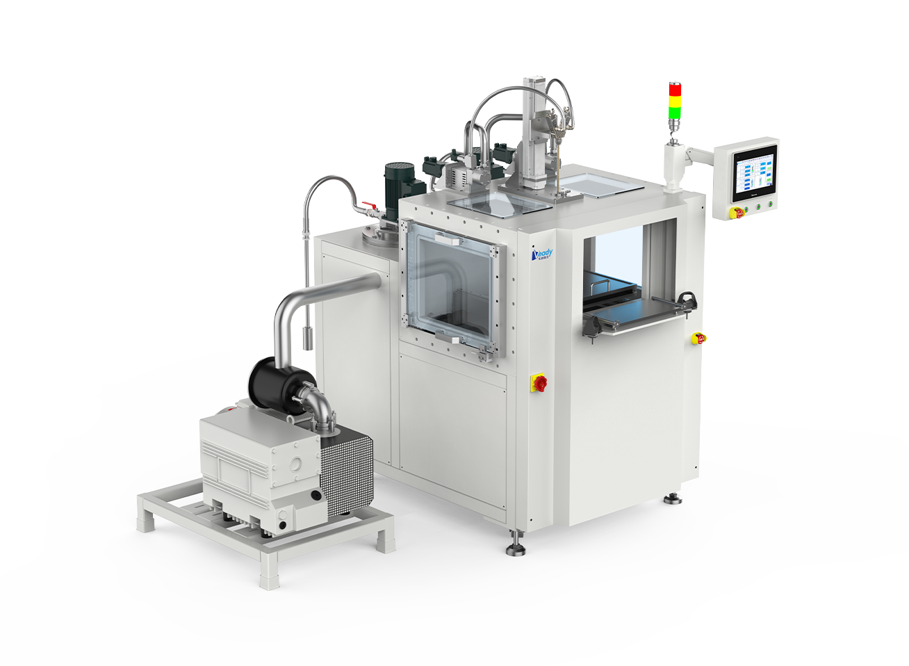 Vacuum automatic glue filling machine