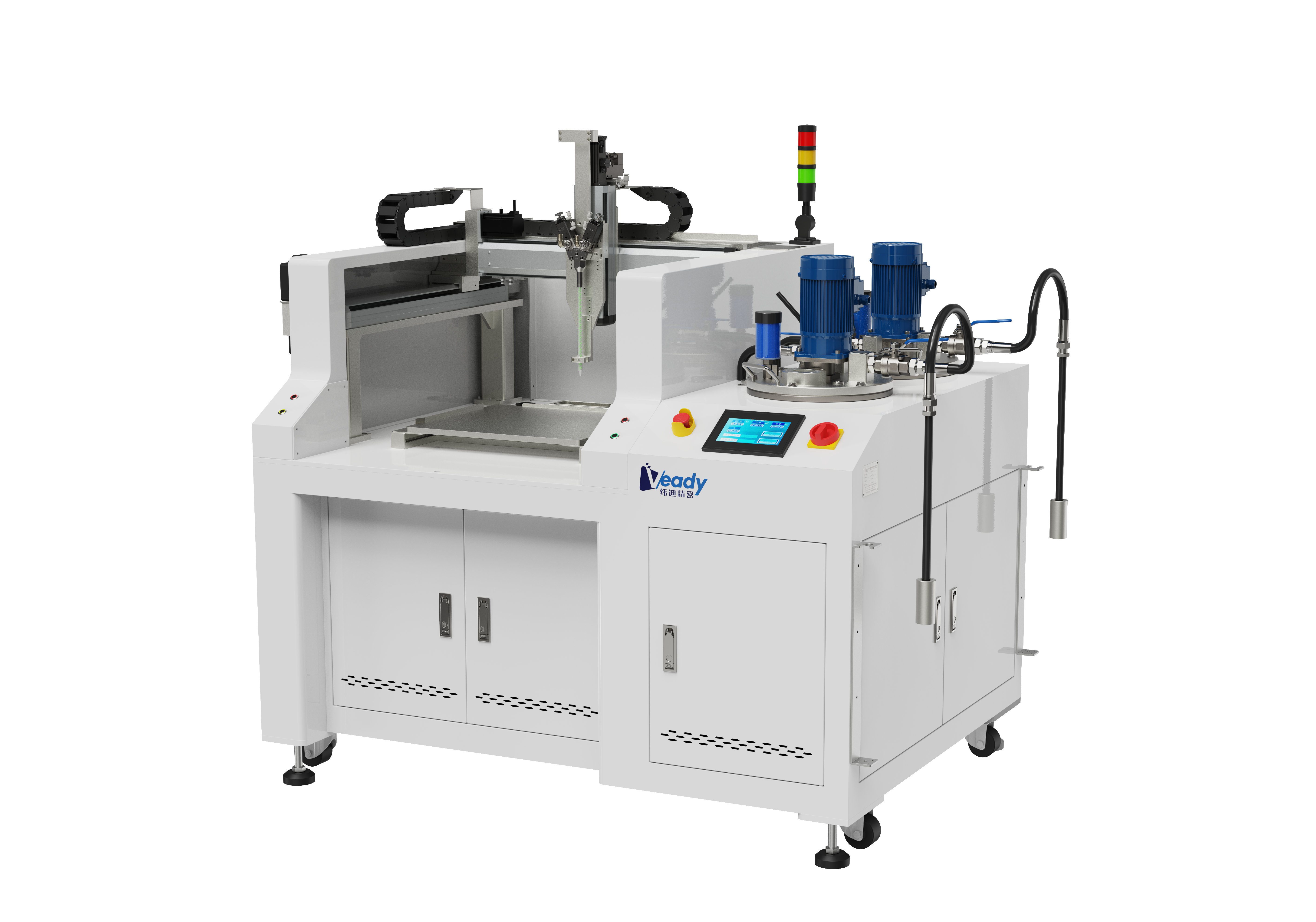 Offline A/B glue filling machine