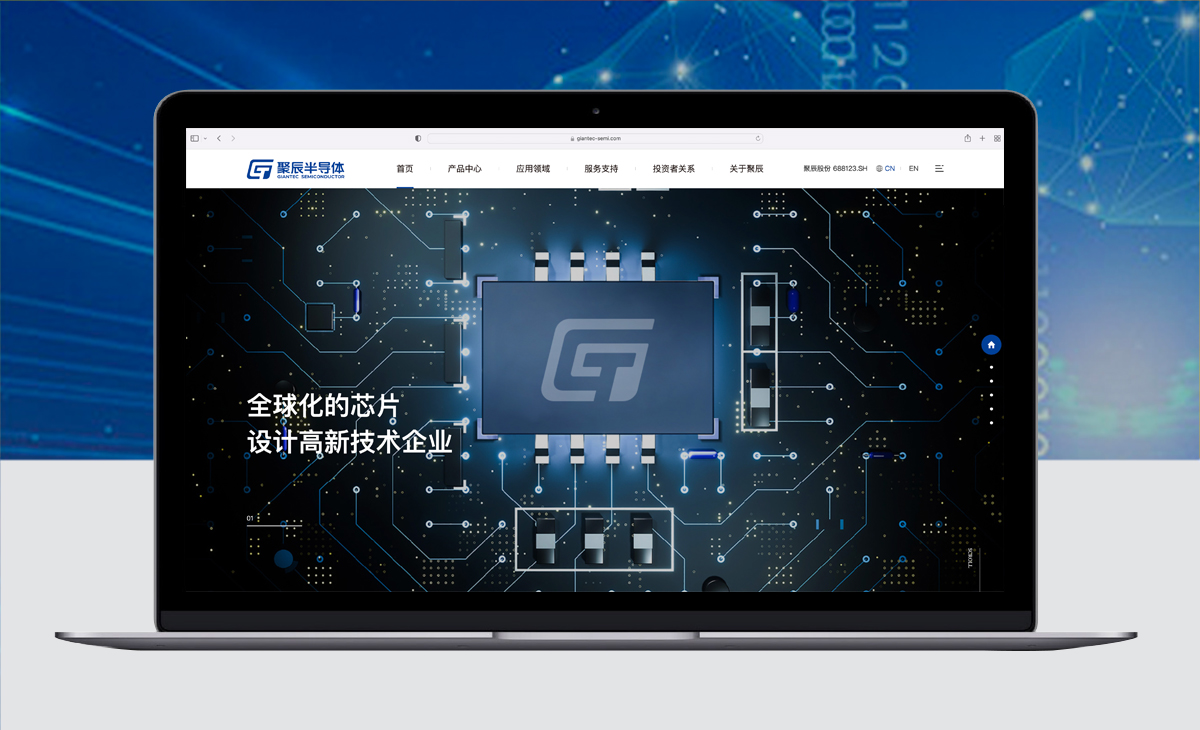 聚辰半导体网站建设