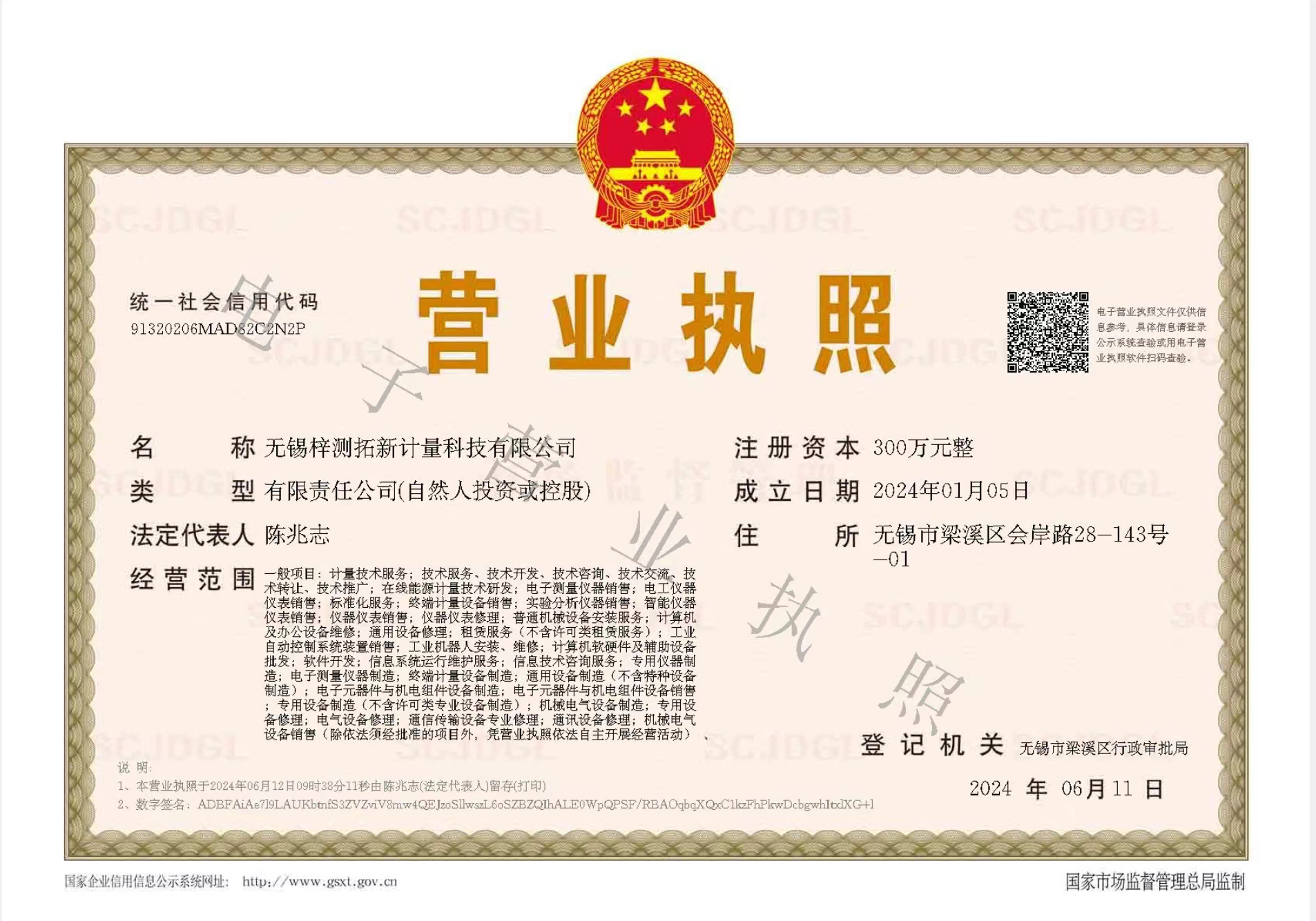 Business license