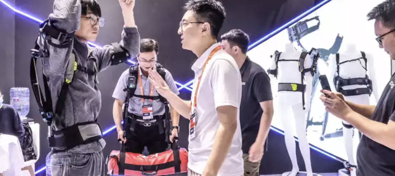 Zoe debuts at Industry Expo China 2023, bringing the world's leading exoskeleton robotics solution.